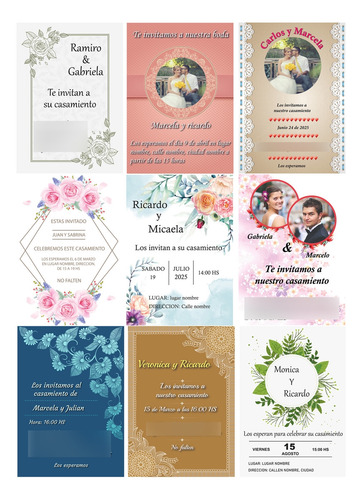 Invitacion Digital De Casamiento