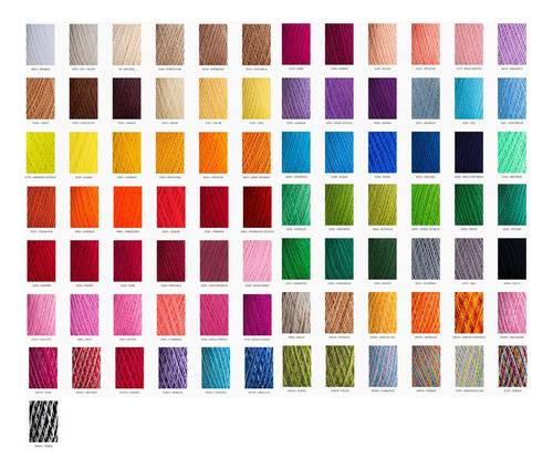 Línea 1000 de Cléa, lana, ganchillo, color 1198, color mantequilla