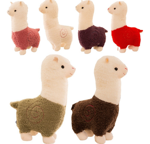 2 Piezas De Peluche De Alpaca De 28 Cm, Juguete Para Niños D