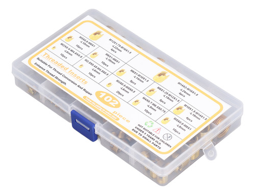 Insertos De Rosca Autorroscantes M2m14 Quick High, 102 Unida