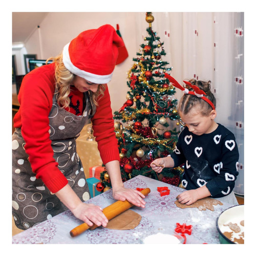 Juego De Cortadores De Galletas Navideñas De Orapink, 5 Pcs