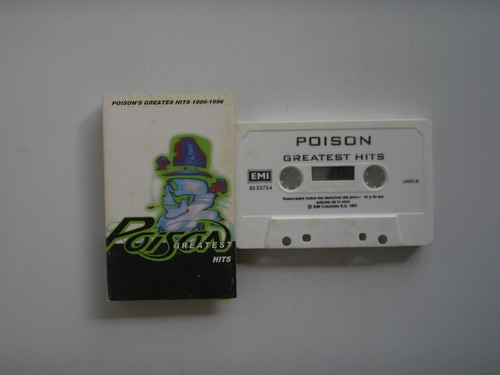 Poison Greates Hits 1986-1996 Casetes Colombia 1997