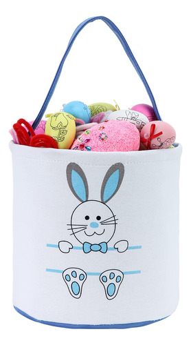 Canasta De Conejo De Pascua, Bolsas De Huevo Para Ninos, Lon