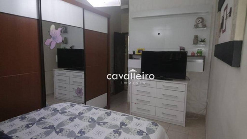 Imagem 16 de 27 de Casa No Barroco Com Rua Asfaltada E Água Da Cedae - Ca4098
