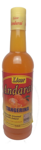 1 Litro Licor De Tangerina Produzido Na Bahia - 1000ml Full