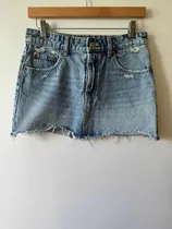 Comprar Pollera De Jean Zara