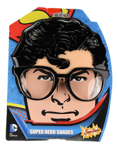 Dc Comics Super Hero Shades Sun Staches Superman (Usado)