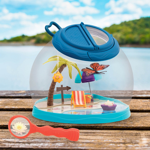 Juego Observatorio Visor Insectos Lupa Tiki Retreat Battat