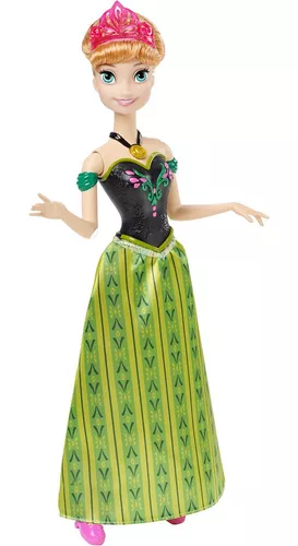 Boneca Frozen Anna Musical CJJ08 Mattel em Promoção é no Buscapé