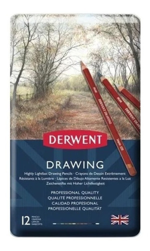 Lata Derwent Drawing X 12 Dibujos Expresivos (33374)