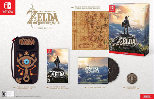 The Legend Of Zelda Breath Of The Wild Special Edition Us