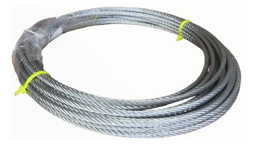 Bobina Rollo Cable Acero 1/4  X 16m