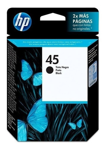 Cartucho Hp 45 Negro Original