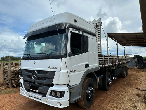 Vendo: M. Benz Atego 2430 Bitruck 8x2 Teto Alto + Cabine Est
