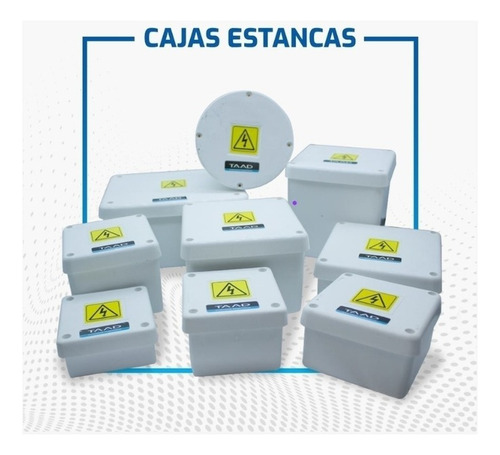 Taad Cp-2100 Caja Estanco Ip65 90x90x55 Mm Pack X10