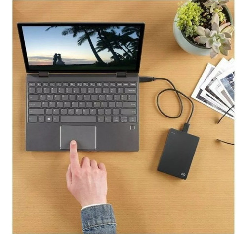 Disco Rígido Externo Seagate 1tb 3.0 Usb Portable Ntfs Negro