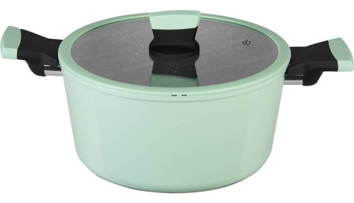 Olla Con Tapa 20 Cm Aluminio Menta Afj
