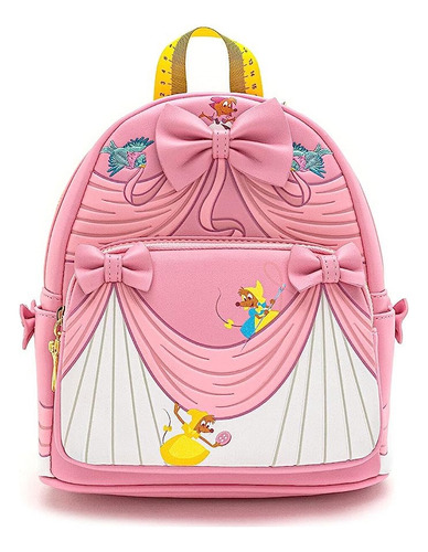 Mochila Loungefly Disney Cenicienta Color Rosa 1l