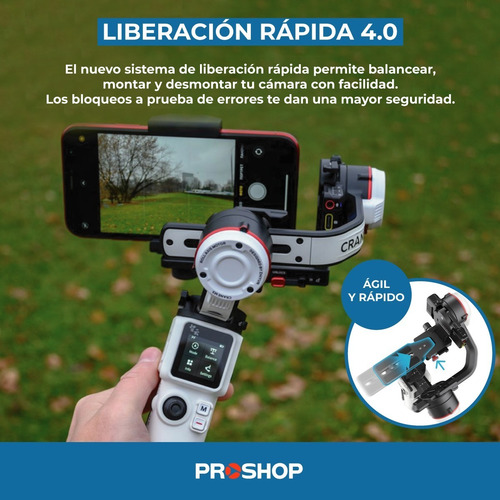 Estabilizador Gimbal Zhiyun Crane M3 Pro Camara Celular