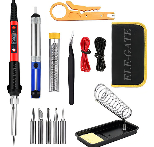 Kit De Soldadura De Temperatura Ajustable Lcd Cerámica HERM11