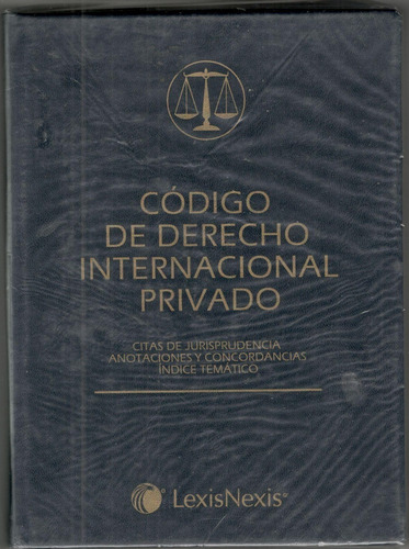 Libro Codigo De Derecho Internacional Privado