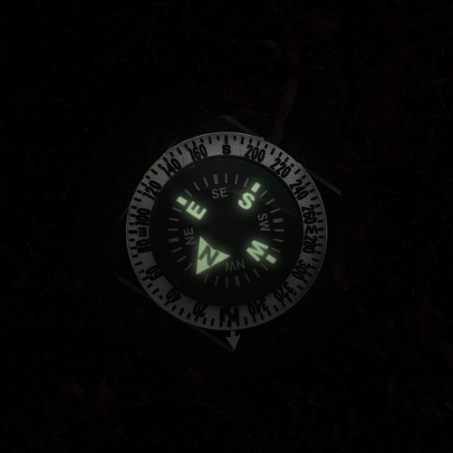 Sun Go Compass Micro Orienteering Wrist Compass With Neon Gr