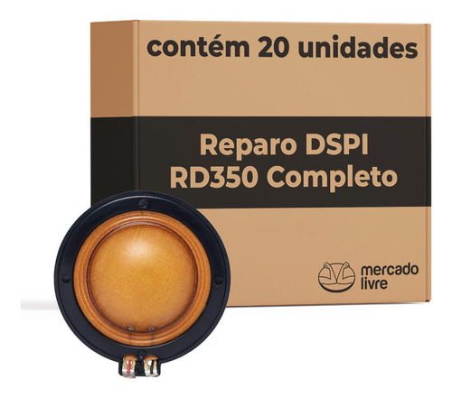 Reparo De Corneta Driver Ramos Completa Rd 350 (20 Unid)