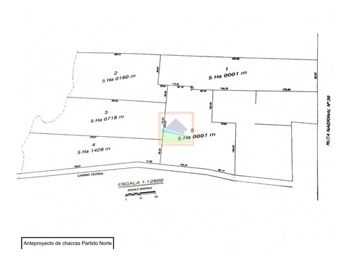 Chacras 5hás Partido Norte