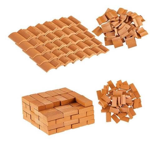 A 1 Juego De Construcción De Modelos De Mini Ladrillos Y