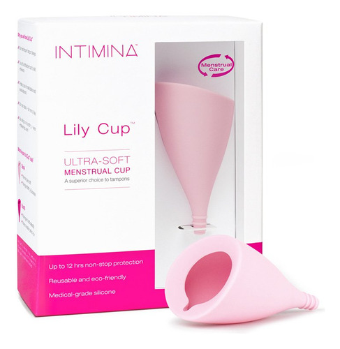 Copa Menstrual Lily Cup De Intimina, Talla A, Rosado, 1, 1
