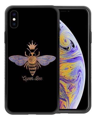 Funda Zhegailian Para iPhone XS Max-queen Bee