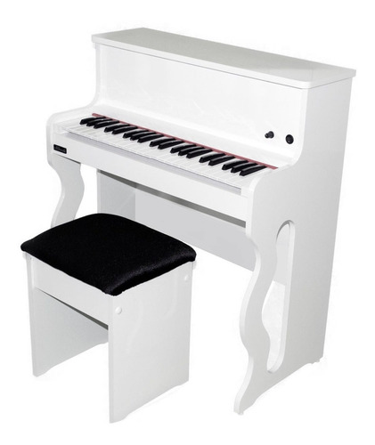 Albach Pianos Infantil  Branco E Luxo E Elegância Al8