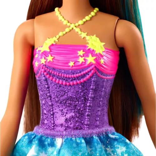 Boneca Barbie Princesa com coroa Mattel - Loja Zuza Brinquedos