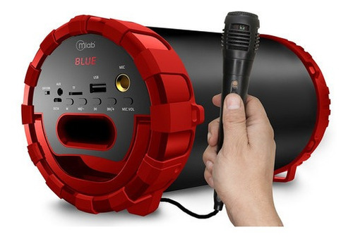 Parlante Karaoke Microlab Con Microfono / Superstore