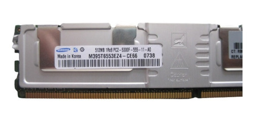 Memoria Ram Para Servidor Pc2-5300f-555-11 A0 1rx8 (Usado)