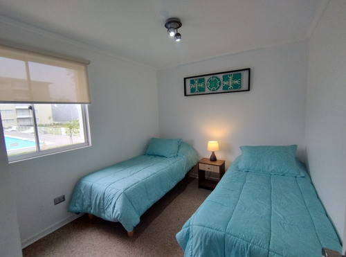 Se Arrienda Dpto. 3d2b+1e - Condominio Parquemar El Tabo