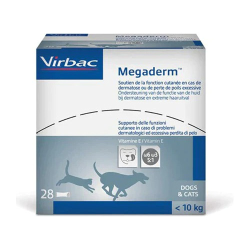Megaderm Virbac Acidos Grasos Esenciales Y Vitamina E 