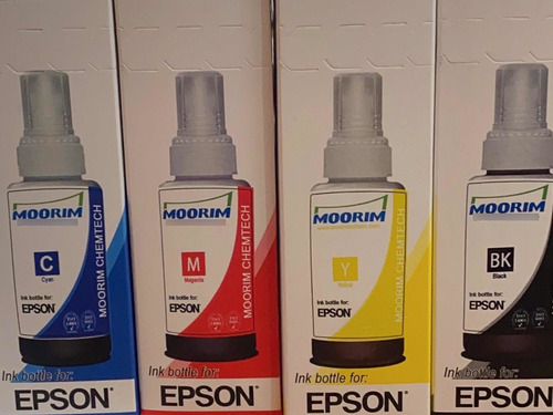 Imagen 1 de 6 de Tinta Moorim Para Epson 70ml $4 Litro $13 Descuento X Mayor