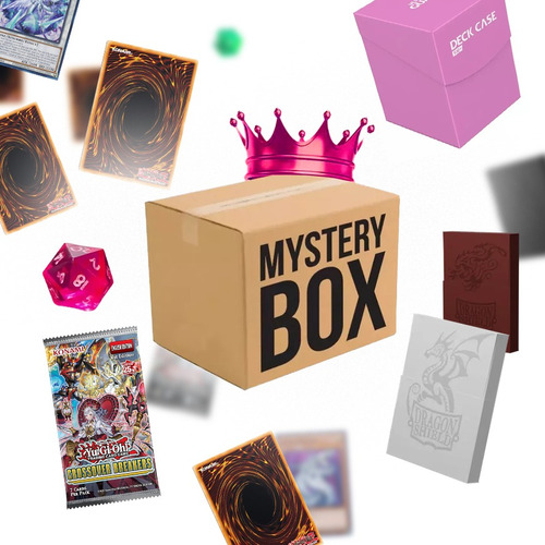 Mistery Box - Yugioh! Principiante Con Lote + Deckbox Pack Varios