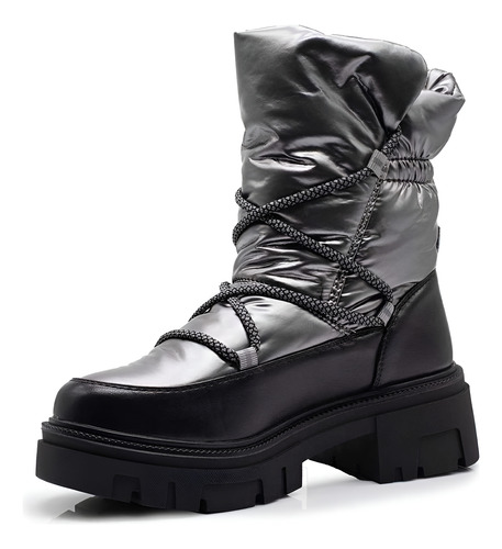 Botas Borcego Gummi Mujer Impermeables Pre Ski Lluvia Nieve