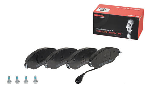 Balatas Brembo Vw Tiguan 5n 2.0 Tdi 4moti. 2008-2017 L-m D.