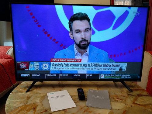 Smart Tv De 43 Hisense 43r6000gm Con Pantalla Led 4k (Usado)