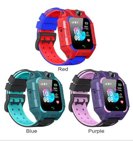 Smart Watch Niños Q19 Con Chip Llamadas, Rastreo Y Cámara