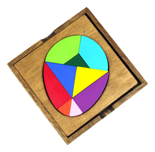 5 Rompecabezas De Geometría De Rompecabezas De Juguete Para