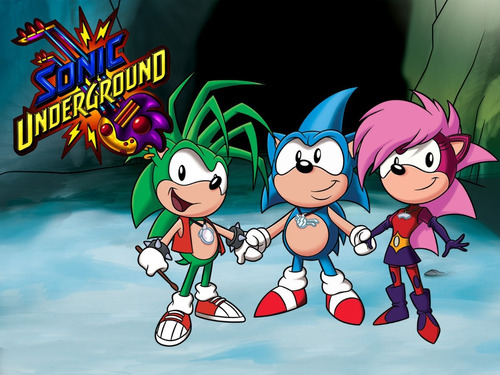 Sonic Underground Serie Animada Completa Sonic Y Su Banda