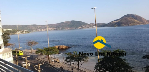 Imagem 2 de 15 de Excelente Apartamento Com 180 M² No Ingá Com Vista Total Para O Mar. - 428