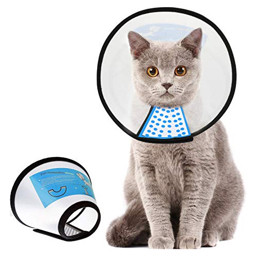 Collar De Protección De Mascotas De Cono De Gato De 1d48z