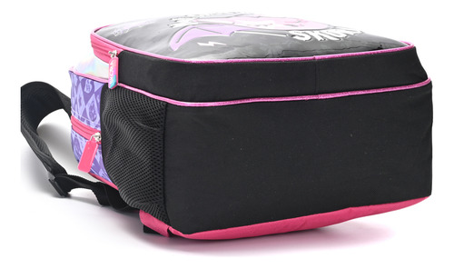 Mochila Skora Infantil Diseño 3d Cómoda Y Funcional Color Negro Diseño De La Tela Gatito