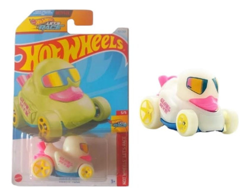 Hot Wheels Duck N´ Roll Fluorescencia Glow Pato Brilla