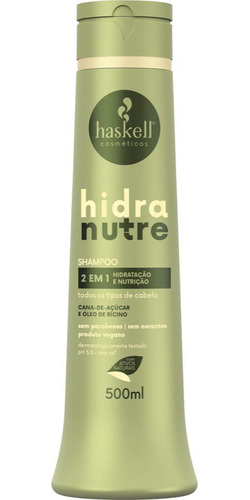 Kit Shampoo E Condicionador 500ml Haskell Hidranutre
